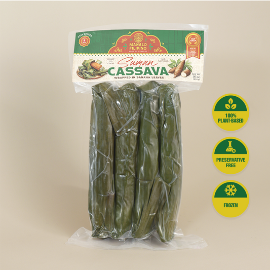 Suman Cassava (Cassava Cake) | Heat and Serve | 4 pcs.
