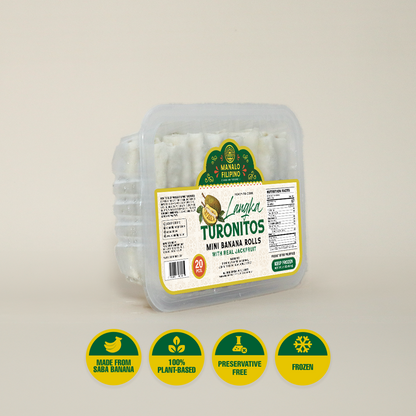 Frozen Langka Turonitos (Mini Banana Rolls - Jackfruit Flavor) | Ready-to-Cook | 20 pcs.
