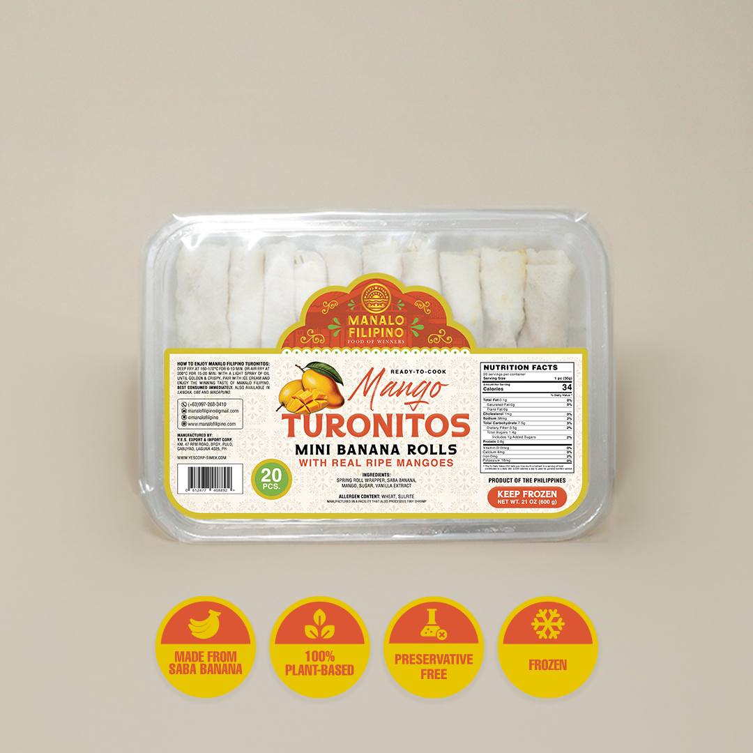 Frozen Party-pack Turonitos (Mini Banana Rolls) Ready-to-Cook | 4 Flavors