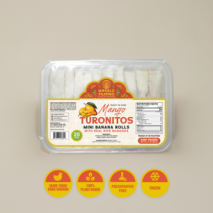 Frozen Party-pack Turonitos (Mini Banana Rolls) Ready-to-Cook | 4 Flavors