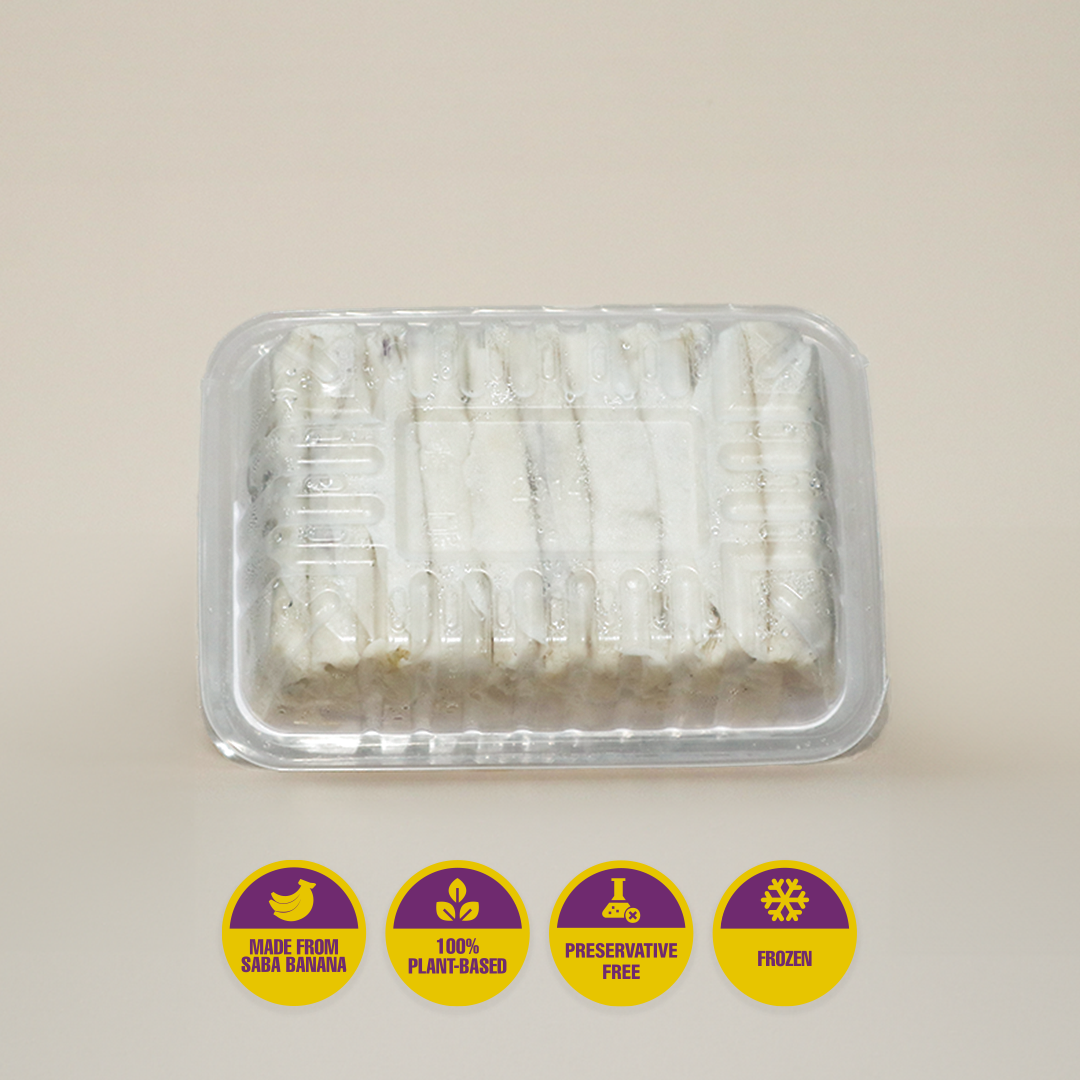 Frozen Ube Turonitos (Mini Banana Rolls - Purple Yam Flavor) | Ready-to-Cook | 20 pcs.