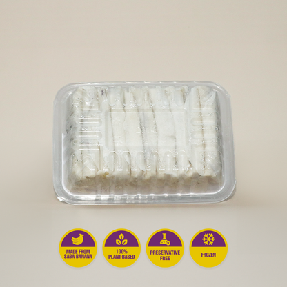 Frozen Ube Turonitos (Mini Banana Rolls - Purple Yam Flavor) | Ready-to-Cook | 20 pcs.